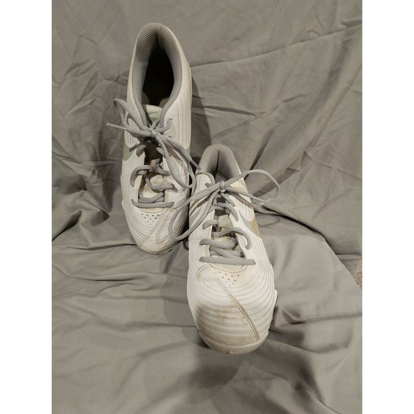 Nike Womens Hyperdiamond 3 Keystone White Softball Cleats  Size 8 - Picture 1 of 8